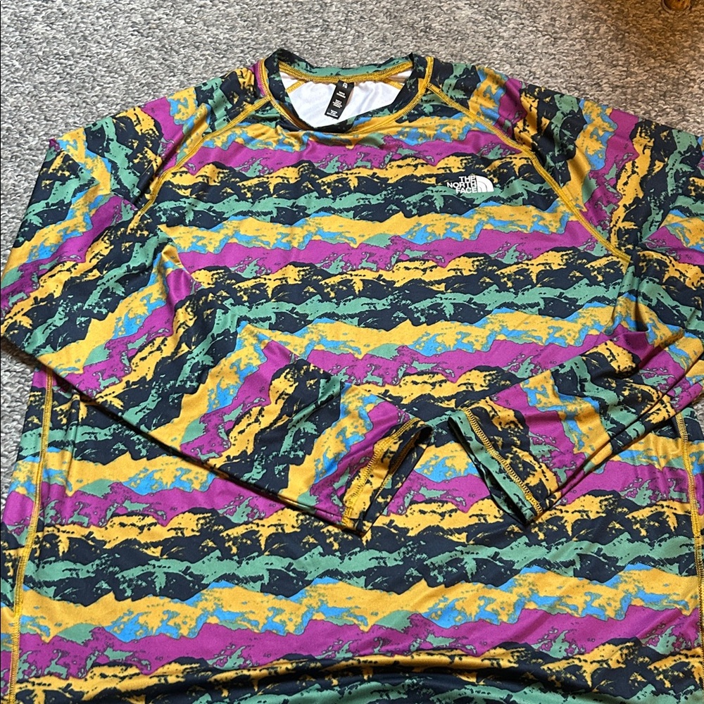 The North Face Multicolor Patterned Long Sleeve